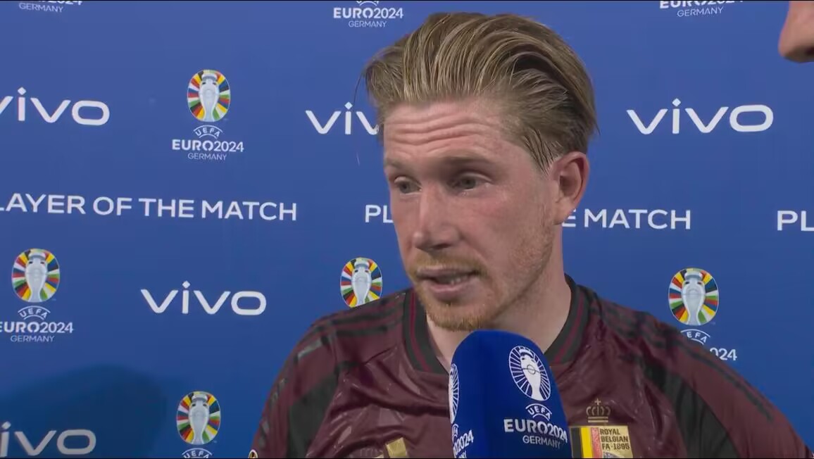 德布劳内：我已经老了，以后将是年轻球员来带领比利时前进